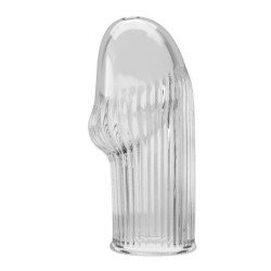 PRETTY LOVE - FUNDA PARA PENE HUEL PARA UN PENE MÁS GRUESO TRANSPARENTE