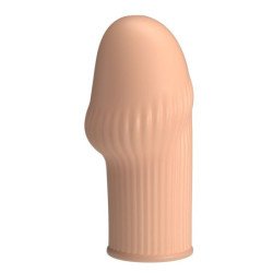 PRETTY LOVE - FUNDA PARA PENE HUEL CONSIGUE UN PENE MÁS GRUESO Y DE COLOR CARNE