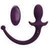 PRETTY LOVE - Tapón anal vibrador LIOEA con cola, 12 funciones, control remoto morado