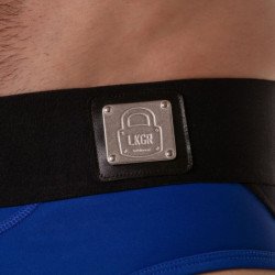 LOCKER GEAR - CALZONCILLO SUSPENSIVO DE CINTURA ANCHA AZUL L