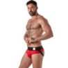 LOCKER GEAR - CALZONCILLO SUSPENSIVO DE CINTURA ANCHA ROJO S