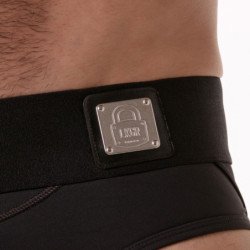 LOCKER GEAR - CALZONCILLO SUSPENSIVO DE CINTURA ANCHA NEGRO XL