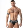 LOCKER GEAR - CALZONCILLO DEPORTIVO DE MALLA NEGRO XL