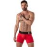 BOLSO CORTO DE CINTURA ANCHA ROJO XL
