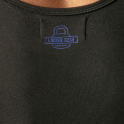 LOCKER GEAR - CAMISETA SIN MANGAS DE ACCESO ABIERTO AZUL XL