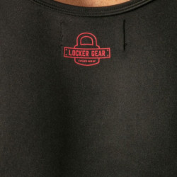 LOCKER GEAR - CAMISETA DE TIRANTES ROJA DE ACCESO ABIERTO M