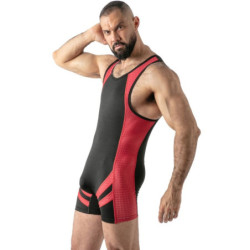 LOCKER GEAR - CAMISETA  CAMISETA DE ACCESO ABIERTO ROJA L