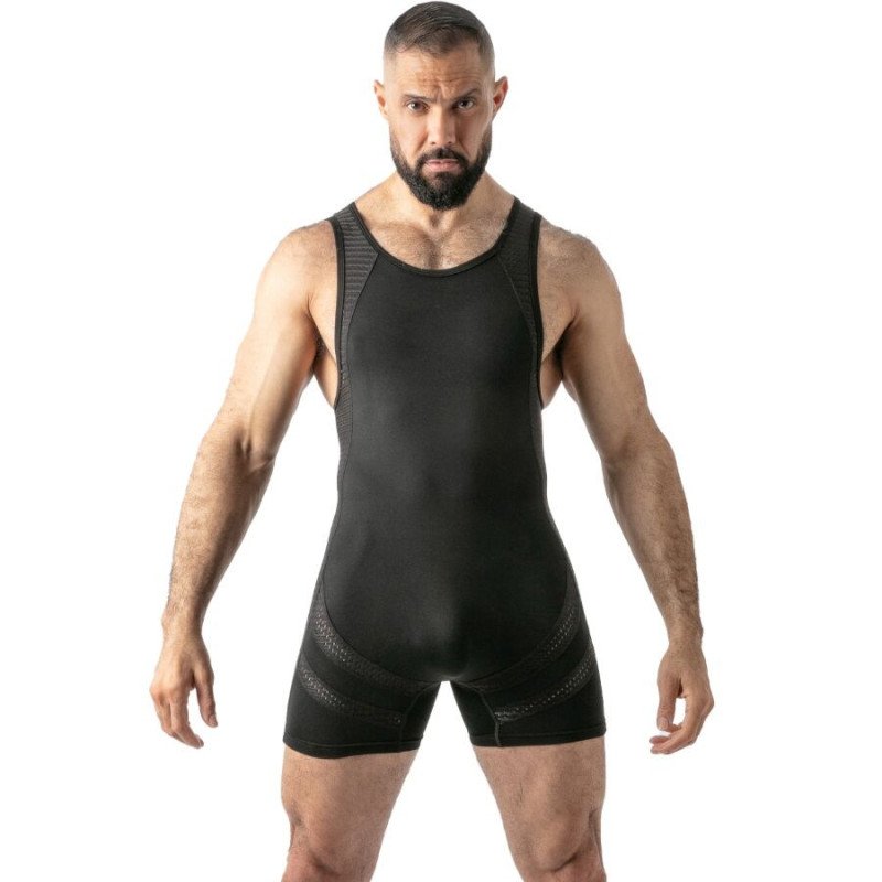 CAMISETA SIN MANGAS NEGRA DE ACCESO ABIERTO LOCKER GEAR