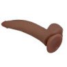 PRETTY LOVE - DILDO FLEXIBLE REALISTA CUTHBERT 20 CM Ø 5 CM TPE MARRÓN