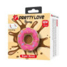 PRETTY LOVE - ANILLO PARA PENE CON FORMA DE SUPER DONUT ROSA