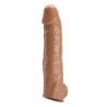 PRETTY LOVE - FUNDA DE EXTENSIÓN DE PENE AJUSTABLE 26 CM Ø 4 CM MARRÓN