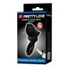 PRETTY LOVE - ANILLO VIBRATORIO PARA PENE ADRIEN, 10 FUNCIONES, NEGRO