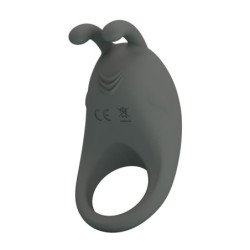 PRETTY LOVE - ANILLO VIBRATORIO RECARGABLE CON ESTIMULADOR DE CONEJO