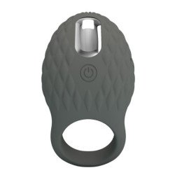PRETTY LOVE - ANILLO VIBRADOR RECARGABLE CON TEXTURA Y ESTIMULADOR