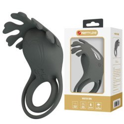 PRETTY LOVE - ANILLO VIBRATORIO RECARGABLE CON ESTIMULADOR