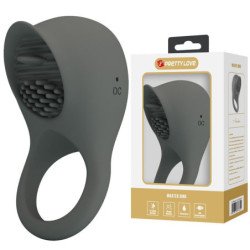PRETTY LOVE - ANILLO VIBRATORIO RECARGABLE CON ESTIMULACIÓN ORAL