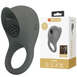 PRETTY LOVE - ANILLO VIBRATORIO RECARGABLE CON ESTIMULACIÓN ORAL