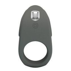 PRETTY LOVE - ANILLO VIBRADOR DE SILICONA FLEXIBLE RECARGABLE