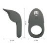 PRETTY LOVE - ANILLO VIBRADOR DE SILICONA FLEXIBLE RECARGABLE