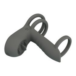 PRETTY LOVE - FUNDA PARA BOLÍGRAFO CON DOBLE ESTIMULACIÓN Y EFECTO ORAL