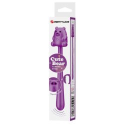 PRETTY LOVE - VIBRADOR RECARGABLE CON FORMA DE OSO DE PELUCHE