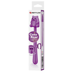 PRETTY LOVE - VIBRADOR RECARGABLE CON FORMA DE OSO DE PELUCHE
