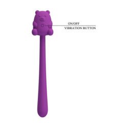 PRETTY LOVE - VIBRADOR RECARGABLE CON FORMA DE OSO DE PELUCHE