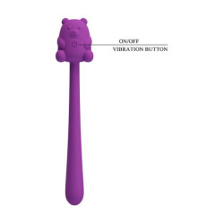 PRETTY LOVE - VIBRADOR RECARGABLE CON FORMA DE OSO DE PELUCHE