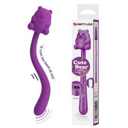 PRETTY LOVE - VIBRADOR RECARGABLE CON FORMA DE OSO DE PELUCHE