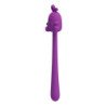 AMOR PRECIOSO - VIBRADOR FLEXIBLE CON FORMA DE CONEJITO, RECARGABLE POR USB, COLOR MORADO