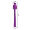 AMOR PRECIOSO - VIBRADOR FLEXIBLE CON FORMA DE CONEJITO, RECARGABLE POR USB, COLOR MORADO