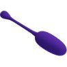PRETTY LOVE - HUEVO VIBRATORIO RECARGABLE KNUCKER MORADO
