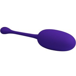 PRETTY LOVE - HUEVO VIBRATORIO RECARGABLE KNUCKER MORADO