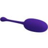 PRETTY LOVE - HUEVO VIBRATORIO RECARGABLE KNUCKER MORADO