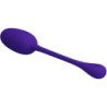 PRETTY LOVE - HUEVO VIBRATORIO RECARGABLE KNUCKER MORADO