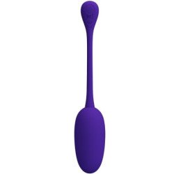 PRETTY LOVE - HUEVO VIBRATORIO RECARGABLE KNUCKER MORADO