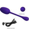PRETTY LOVE - HUEVO VIBRATORIO RECARGABLE KNUCKER MORADO