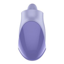 SATISFACTOR - ESTIMULADOR CLITORAL CON VIBRACIÓN Y PULSACIONES LILA