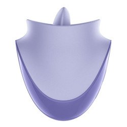 SATISFACTOR - ESTIMULADOR CLITORAL CON VIBRACIÓN Y PULSACIONES LILA
