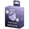 SATISFACTOR - ESTIMULADOR CLITORAL CON VIBRACIÓN Y PULSACIONES LILA