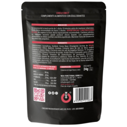 WUG ERECT – Chicle funcional con maca, zinc y vitaminas para aumentar la energía y el rendimiento masculino.