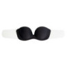 BYE-BRA - SUJETADOR ADHESIVO DIVA BRA NEGRO COPA D