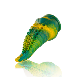 EPIC - DILDO CETUS CON TENTÁCULOS VERDES, TAMAÑO PEQUEÑO