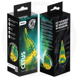 EPIC - DILDO CETUS CON TENTÁCULOS VERDES, TAMAÑO PEQUEÑO