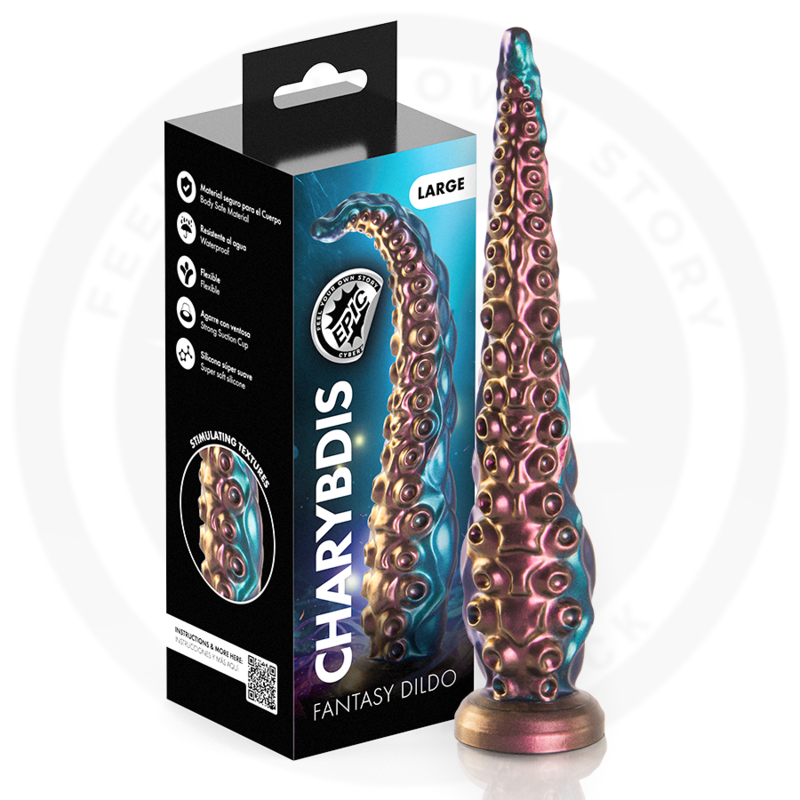 EPIC - DILDO DE TENTÁCULOS CHARYBDIS TAMAÑO GRANDE