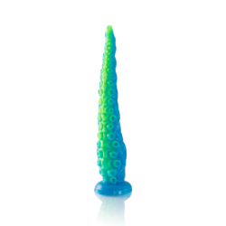 EPIC - DILDO SCYLLA DE TENTÁCULOS FINOS FLUORESCENTES DE TAMAÑO PEQUEÑO