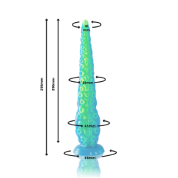 EPIC - DILDO SCYLLA DE TENTÁCULOS FINOS FLUORESCENTES DE TAMAÑO PEQUEÑO