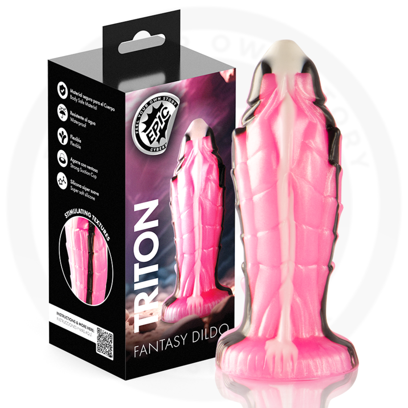 ÉPIC - DILDO TRITÓN LA FUERZA DEL REPTIL
