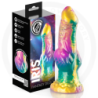 EPIC - DILDO IRIS CON TESTÍCULOS DE PLACER ARCOÍRIS