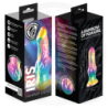 EPIC - DILDO IRIS CON TESTÍCULOS DE PLACER ARCOÍRIS